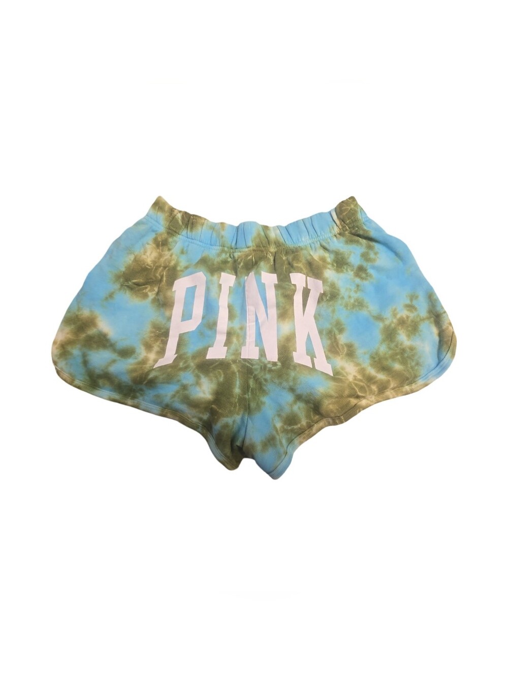 PINK Victoria's Secret Tie-Dye Athletic Shorts Athlesiure Feminine Summer Cubes
